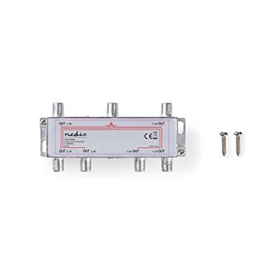CATV F-Splitter | Max 10 dB demping | 5 - 1000 MHz | 6 uitgangen