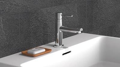 Schutte LAURANA koudwaterkraan wastafel | chroom
 - 35911 35911