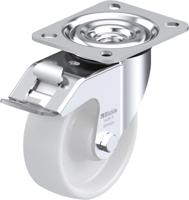 Blickle L-PO 100R-FI Zwenkwiel met rem Wieldiameter: 100 mm Draagvermogen (max.): 250 kg 1 stuk(s) - thumbnail