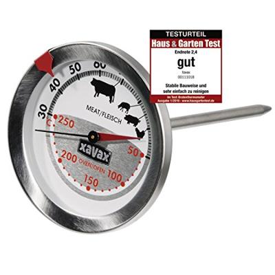 Xavax vlees- en oventhermometer inox matt