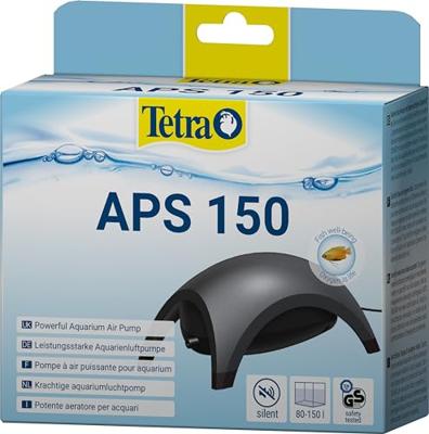 Tetra Aps 150 Luchtpomp - Stil, Regelbaar voor Aquaria 80-150L - Duurzame Aquariumluchtpomp