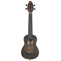 Ortega Keiki K2SS-OKC Soprano Size Ukulele Orange Kaleidoscope sopraan ukelele set - thumbnail