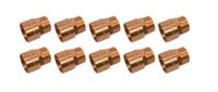 Kirchhoff Overgangsnippel van rood messing, blank, 15 mm x 1/2"ET, 1 socket (4243g) (10x) - 989087655 - thumbnail