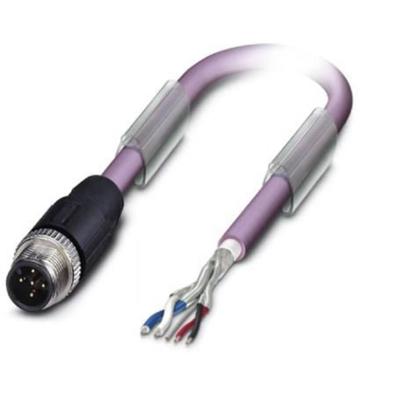 Phoenix Contact 1519354 Sensor/actuator dataconnector, geassembleerd M12 Aantal polen (sensoren): 5 Stekker, recht 0.50 m 1 stuk(s)