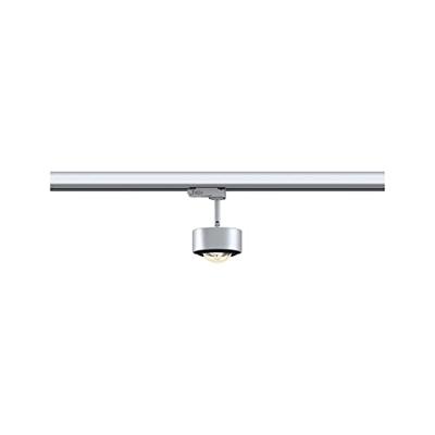 Paulmann ProRail3 Spot Aldan 9W Sil 3000K 3Ph dim 91388 Systeemlamp (basis) ProRail3 LED 8.00 W LED Zilver, Zwart