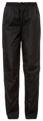 Vaude Fluid Regenbroek Dames Black 44 Vaude Fluid Regenbroek Dames Black 44