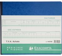 Exacompta formulieren inkoop met BTW, ft 27 x 32 cm, Franstalig - thumbnail