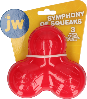 JW Symphony of Squeaks Rood JW Symphony of Squeaks Rood