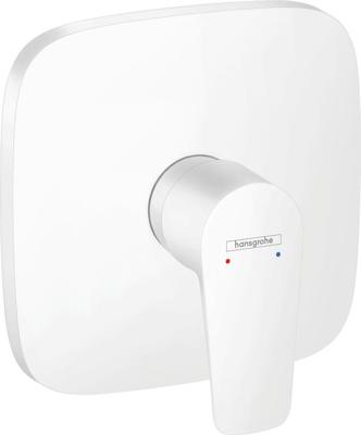 Hansgrohe Talis E ééngreeps douchemengkraan afbouwdeel, mat wit