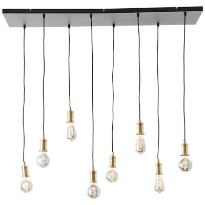 Brilliant HanglampDarcia met 8 pendels - 99815/06