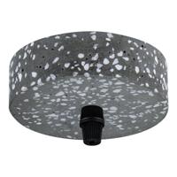 Plafondkap 1L - Terrazzo - Lamponderdeel - ø10 x 5 cm - Rond - Ontworpen voor plafondlampen, hanglampen - thumbnail
