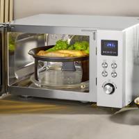 Severin MW7918 Combi Magnetron 25L RVS - thumbnail