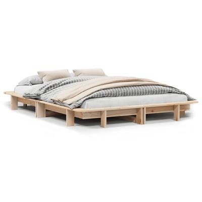 Bedframe zonder matras massief grenenhout 120x200 cm Bedframe zonder matras massief grenenhout 120x200 cm
