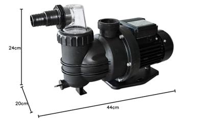Aquaforte Zwembadpomp SP-1 550W - Capaciteit van 9,5m³/u en 11m Opvoerhoogte - Energiezuinig - thumbnail