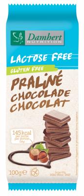 Damhert Lactose Free Chocoladetablet praline glutenvrij Damhert Lactose Free Chocoladetablet praline glutenvrij