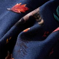 Kinderrok dierenprint 116 marineblauw - thumbnail