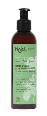 Najel Aleppo Zeep liquid Damascus pompfles 200 Milliliter Najel Aleppo Zeep liquid Damascus pompfles 200 Milliliter