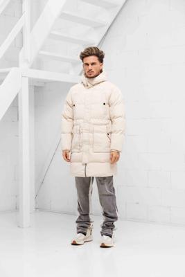 Project X Paris Long Multi-Pocket Jas Heren Wit - Maat XL - Kleur: Wit | Soccerfanshop