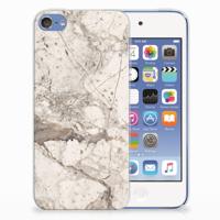Apple iPod Touch 5 | 6 | TPU | Siliconen hoesje | Marmer Beige - thumbnail