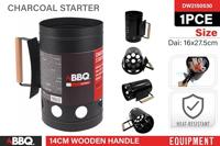 Ontstekingsrooster voor barbecue BBQ Collection Zink Ø 16 x 27 cm - thumbnail