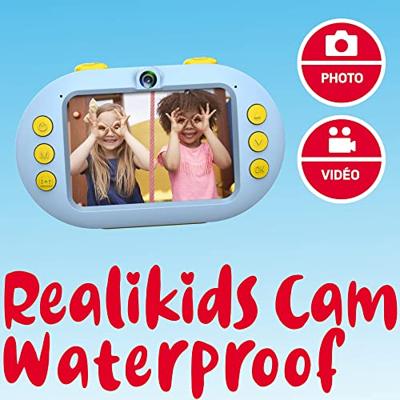 AgfaPhoto fotocamera, waterdicht, voor kinderen, incl. MSD8GB Blue