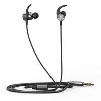 HP DHH-3114 In-Ear hoofdtelefoon met volumeregeling en microfoon - zilver - thumbnail