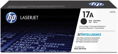 HP toner 17A, 1 600 pagina's, OEM CF217A, zwart