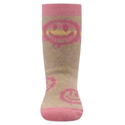 Ewers antislip sokken Stoppi softstep smiley beige-31-34