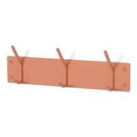 Kapstok Duncan Terracotta 3-haaks - thumbnail