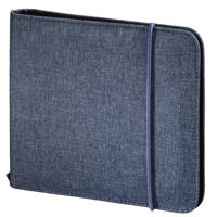 Hama cd-/dvd-/blu-ray-tas up to fashion 24 blauw - thumbnail
