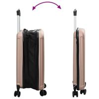 VidaXL Koffer met slot roségoud 34 x 23 x 55.5 cm abs kunststof - thumbnail