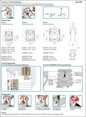 WAGO 855-305/400-1001 51281386 Primaire stroom 400 A Secundaire stroom 5 A Doorvoer (Ø):26 mm 1 stuk(s)