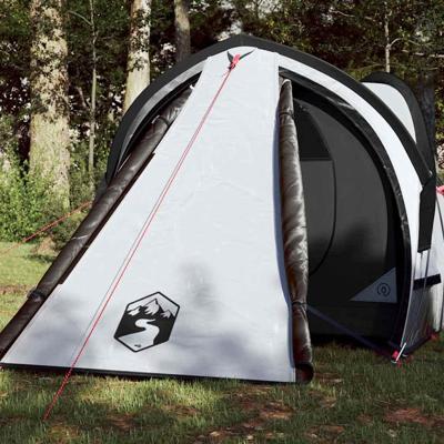 Tent 2-persoons 320x140x120 cm 185T taft wit Tent 2-persoons 320x140x120 cm 185T taft wit