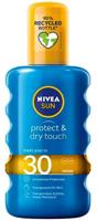NIVEA SUN Protect & Dry Touch Transparante Zonnebrand Spray SPF 30 200ml bij Jumbo - thumbnail
