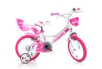Dino Bikes Dino meisjesfiets little heart 12 inch - thumbnail