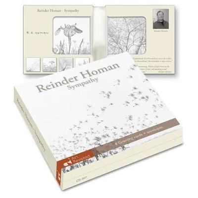 Kaartenmapje Reinder Homan- Sympathy 8 Stuks