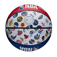 Wilson Basketbal NBA All Team Tribute Wit Rood Blauw - thumbnail
