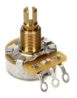 Fender potmeter 500K split shaft (volume of tone)
