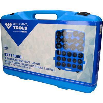 Brilliant Tools BT711050 Oliefiltersleutelset, 30-delig