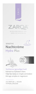 Zarqa Sensitive Nachtcrème Hydra Plus 50ml