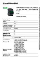 Schneider Electric LC1D18P7 Contactor 1x NO, 1x NC 440 W 1 stuk(s) - thumbnail