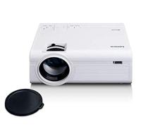 Lenco LPJ-300 - Bluetooth Beamer - Mini Beamer - 2800 Lumen - 30.000 uur Levensduur - Full HD - Bluetooth 5.0-2 x HDMI - USB - SD Port - AV-in - VGA - Wit - thumbnail