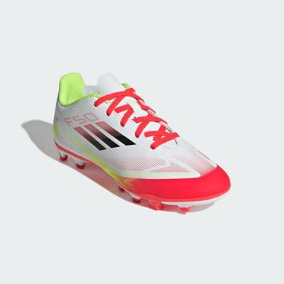 Kinder Voetbalschoenen Adidas F50 Club Fg/Mg Wit Schoenmaat 38 2/3