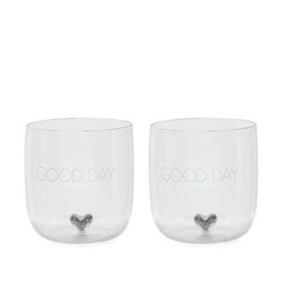 Riviera Maison Waterglazen set - Good Day Glass M - 2 stuks