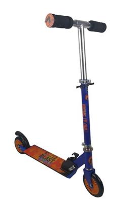 QPlay mini step alu opvouwbaar groen met led verlichting