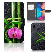 Samsung Galaxy A30 Hoesje Orchidee - thumbnail