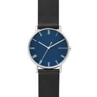 Horlogeband Skagen SKW6434 Leder Zwart 20mm - thumbnail