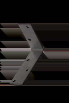 Waelbers Versterkingshoek 100x75mm, blauw verzinkt (GV) - 20 Stuk(s) - 4401EAN.08