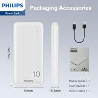 Powerbank Philips DLP1810NW/62 Wit 10000 mAh - thumbnail