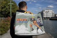 Naruto Shippuden Tote Bag Grey - thumbnail
